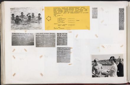 PN Amateur Swimming Club archive book