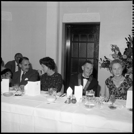 "Attending Veterinary Dinner"