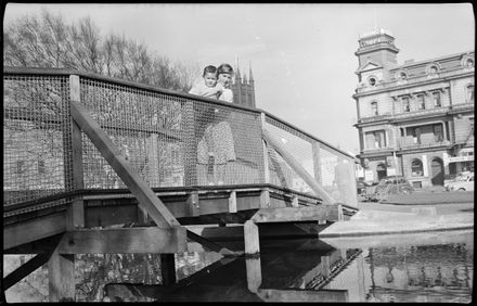 "A Change in the Weather" - Enjoying the Sunshine on the Bridge in the Square - Resource cover image