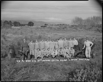 Attack Platoon, Special Company, 13th Intake, Central District Training Depot, Linton