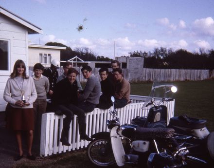 Palmerston North Motorcycle Training School - Some of Class 71 - February 1966