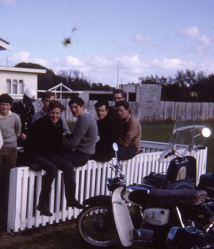 Palmerston North Motorcycle Training School - Some of Class 71 - February 1966