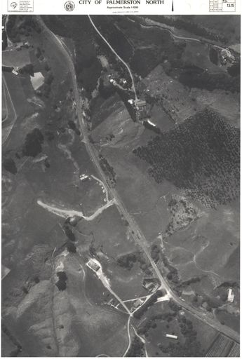 Aerial Map, 1986 - 13-15