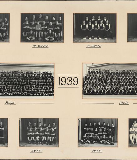 Palmerston North Technical School Photographs, 1939