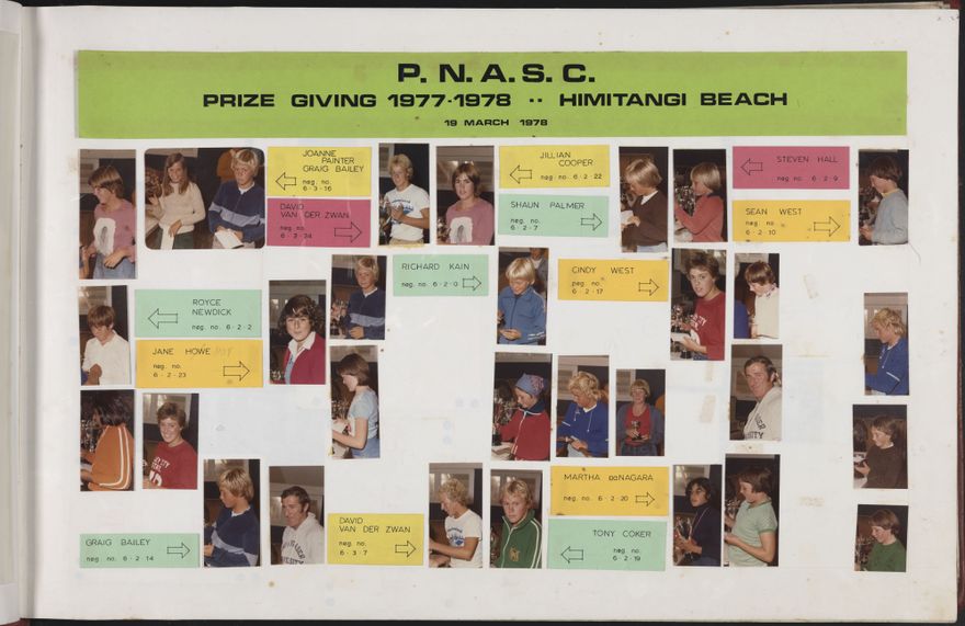 PN Amateur Swimming Club archive book