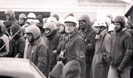 Anti-Apartheid and anti-Tour protest