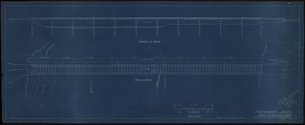 2021Pa_PNCC4-8-8-16-3_036679 - Fitzherbert Bridge, Elevation of the Bridge, Plan of Bridge, S. T. Silver, Consulting Engineer