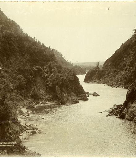 View of the Manawatu Gorge
