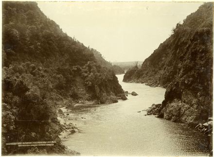 View of the Manawatu Gorge