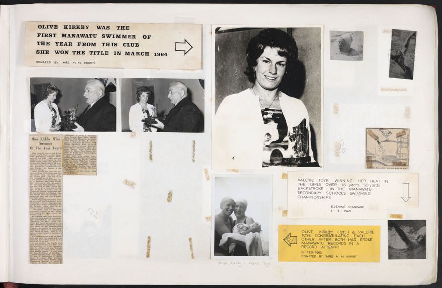 PN Amateur Swimming Club archive book