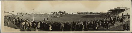Rugby game, Palmerston North Showgrounds