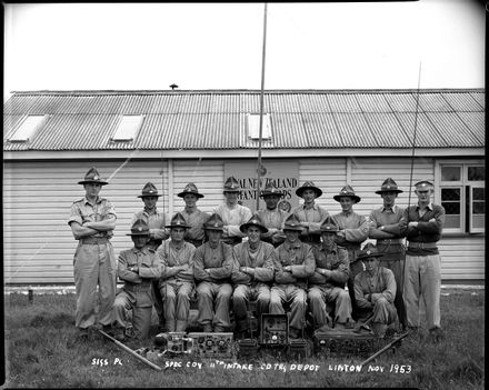 Signals Platoon, Special Company, 11th Intake, Central District Training Depot, Linton