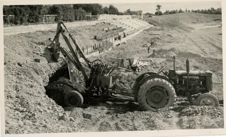 Construction of Fitzroy Park cycle track