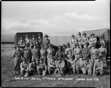 Drivers B. VECK, Special Company, 13th Intake, Central District Training Depot, Linton