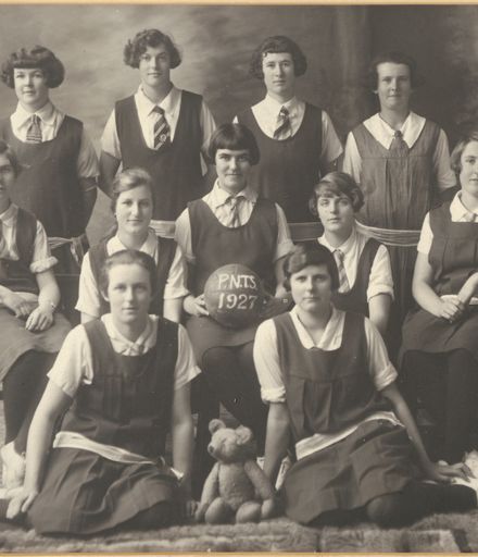 Palmerston North Technical School Netball Team, 1927