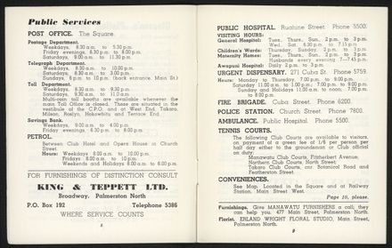 Palmerston North Diary: December 1957 - 6