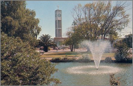 The Lakelet and Clock Tower