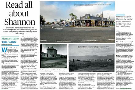 Memory Lane - "Read all about Shannon" - Resource cover image