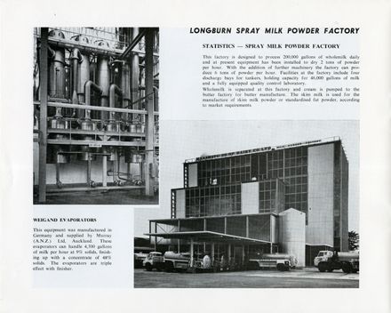 Manawatū Co-Operative Diary Company Limited, Longburn