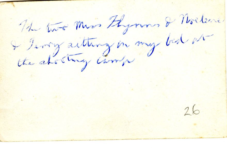 The two Misses Flynn and Noeline and Terry