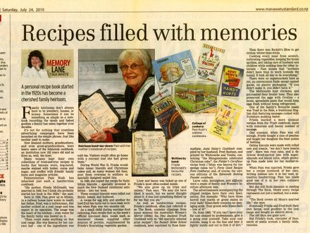 Recipes filled with memories - Resource cover image