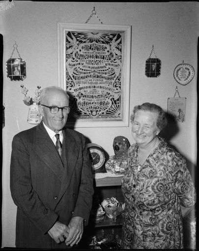 "Mr & Mrs G. Laing" Golden Wedding Anniversary - Resource cover image