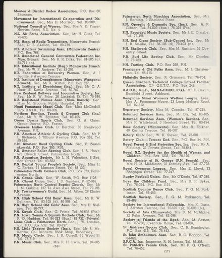 Visitors Guide Palmerston North: April-June 1966 - 10