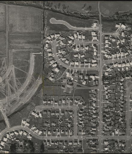 Aerial map, 1966 - D12