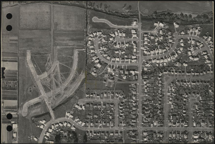 Aerial map, 1966 - D12