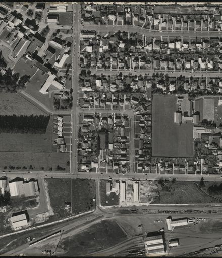 Aerial map, 1966 - F7