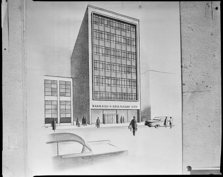 "Modern City Skyline" - New Barraud & Abraham Building