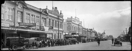 Rangitikei Street in the 1920s