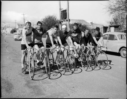 "Start of a Five-Stage Cycling Tour"