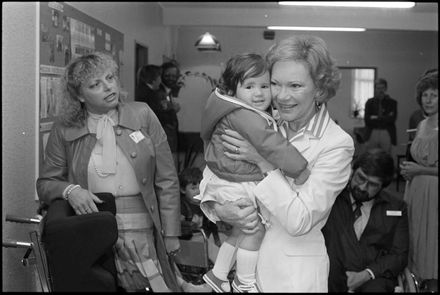 Former First Lady Rosalynn Carter visits the Crippled Children's Society - Resource cover image