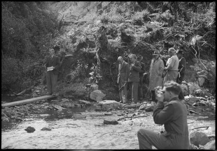 Turning the first sod at Turitea Dam - Resource cover image
