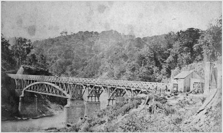 Upper Manawatu Gorge bridge, near Woodville