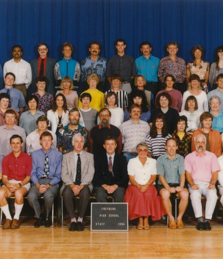 Freyberg High School - Staff of 1994