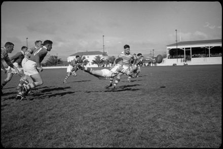 Rugby: Manawatu v. Wairarapa Senior Mens teams