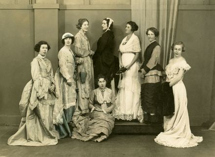 Manawatū County Club members in costume for play