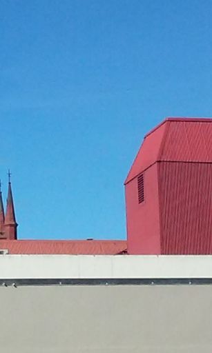 "City Skyline with All Saints Spire"