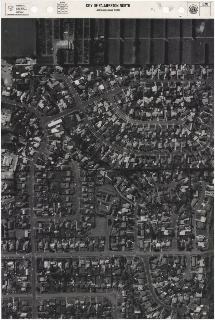 1981 Aerial Map - E10
