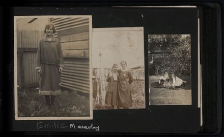 Macauley Family photograph album