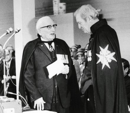 P. Harris with G Rennie