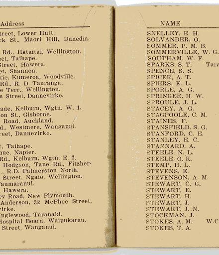 Wellington Infantry Regiment 1914-1918 booklet - 29