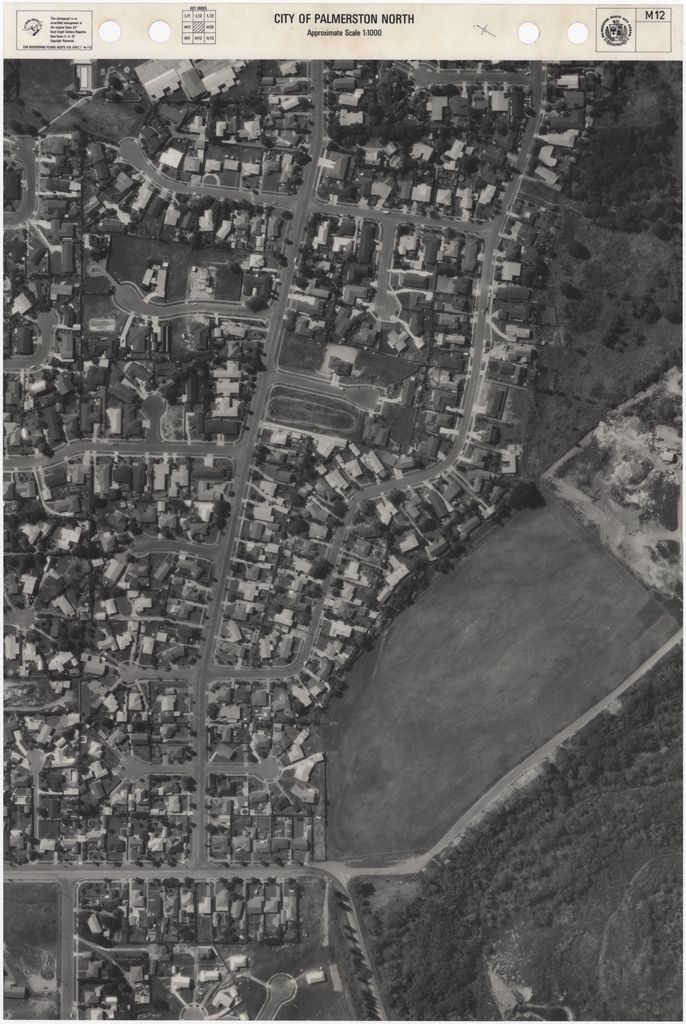 1981 Aerial Map - M12