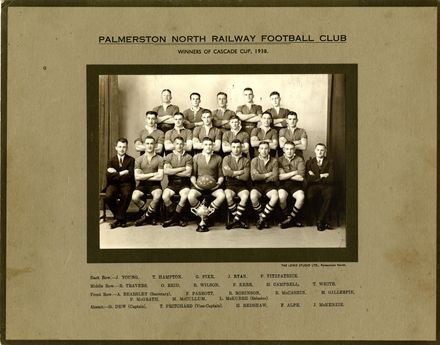 Palmerston North Railway Football Club, 1938