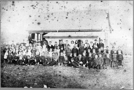 Ashhurst School, Whole of School Group Photograph