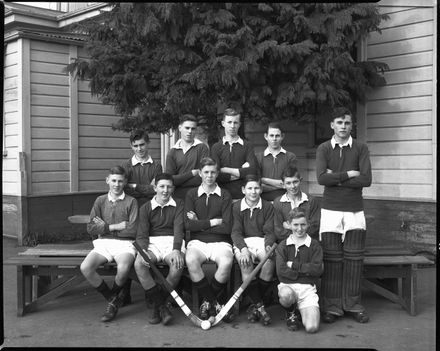 Hockey Team, Palmerston North Technical High School