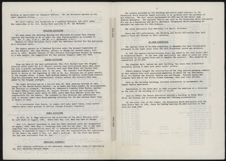 Supplement to History of the St John Ambulance Association Manawatu, 1900-1975 5