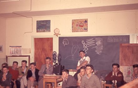 Palmerston North Motorcycle Training School - Class 23 - Second Saturday - Films at night lesson